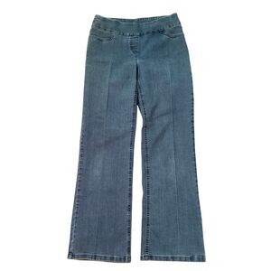 Westbound Sz 8 Wide Waistband Stretch Denim Pant